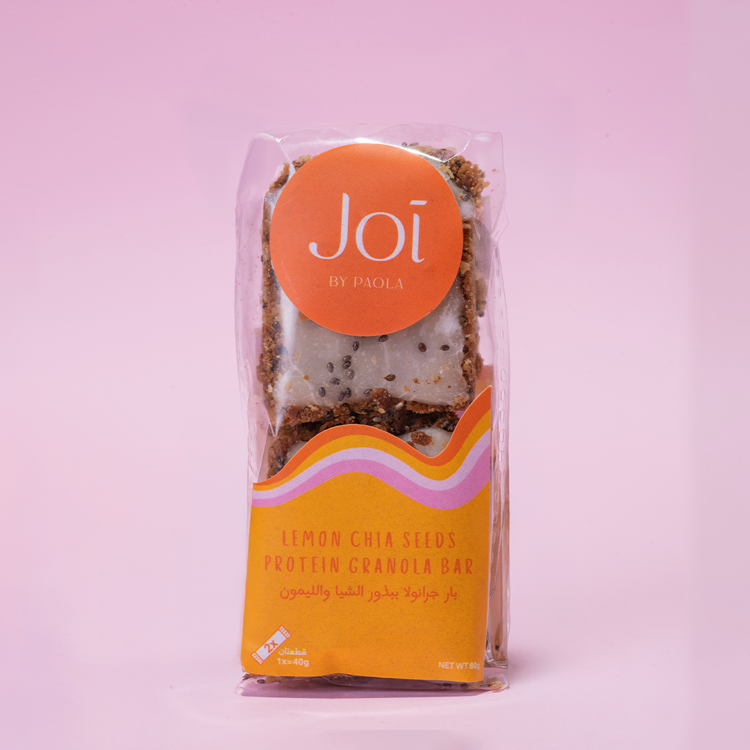 Lemon Poppyseed Protein Granola Bar