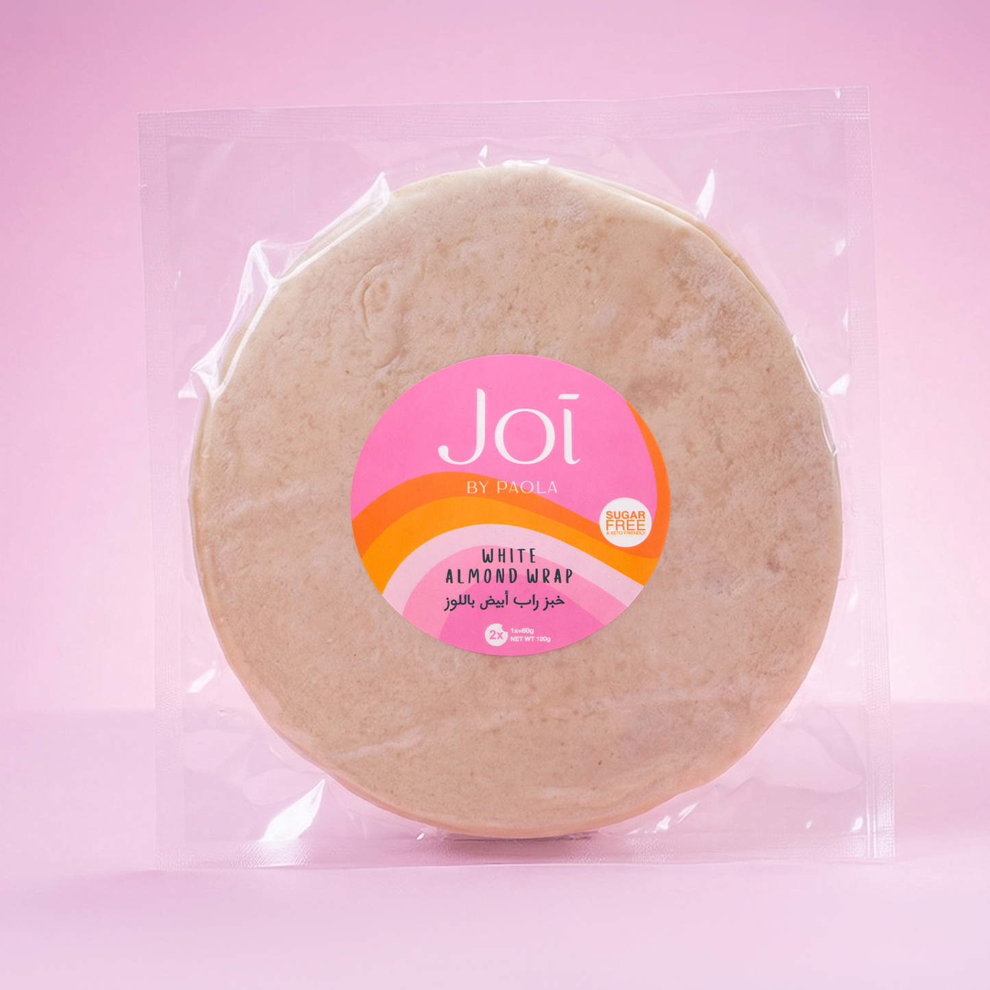 White Almond Wrap - Sugar-Free