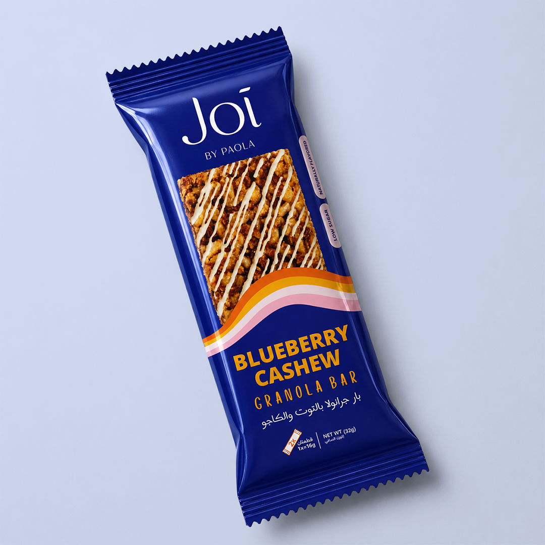 Blueberry Cashew Granola Bar