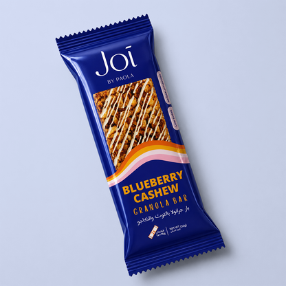 Blueberry Cashew Granola Bar