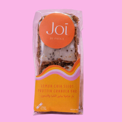 Lemon Poppyseed Protein Granola Bar